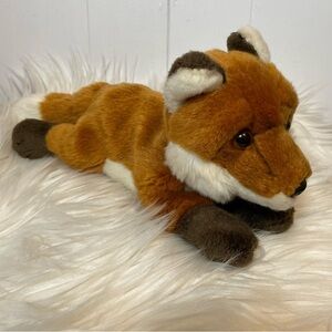 SOS Fox Plush Stuffed Animal Toy 12" Save Our Space Red Rare HTF Cute Wildlife